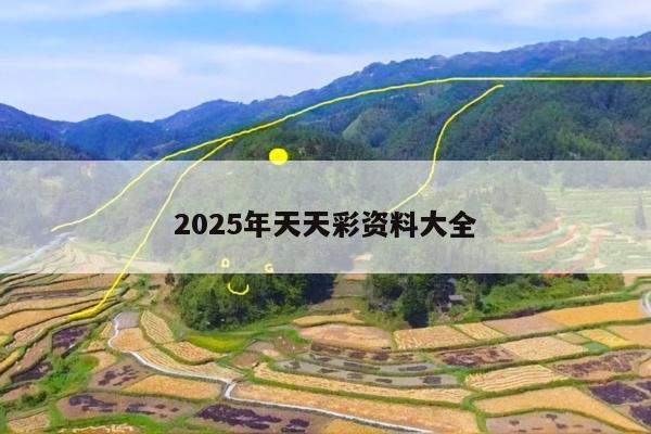 2025年天天彩资料大全